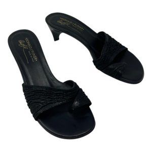 DONALD J. PLINER Toe Ring Slides